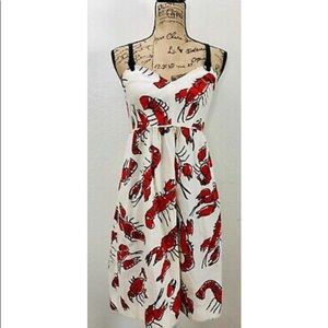 Anthropologie lobster dress